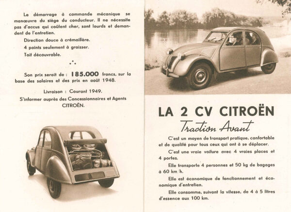 2 CV Citroën Magazine AUVERNHA - photo DR